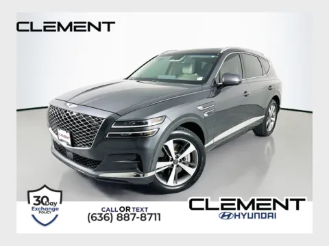 Gray 2023 Genesis GV80 3.5T Advanced + for sale in Wentzville, MO