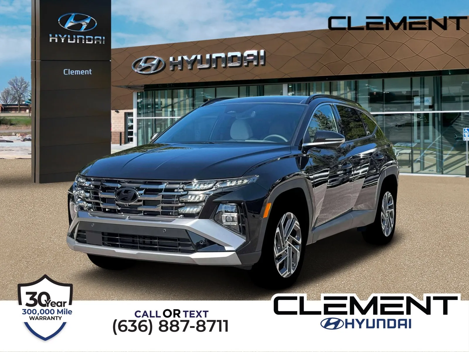 Black 2026 Hyundai Tucson Limited for sale in Wentzville, MO