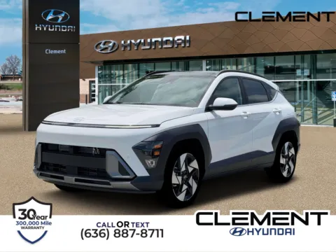 White 2026 Hyundai Kona Limited for sale in Wentzville, MO