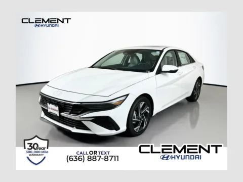 White 2026 Hyundai Elantra Limited for sale in Wentzville, MO
