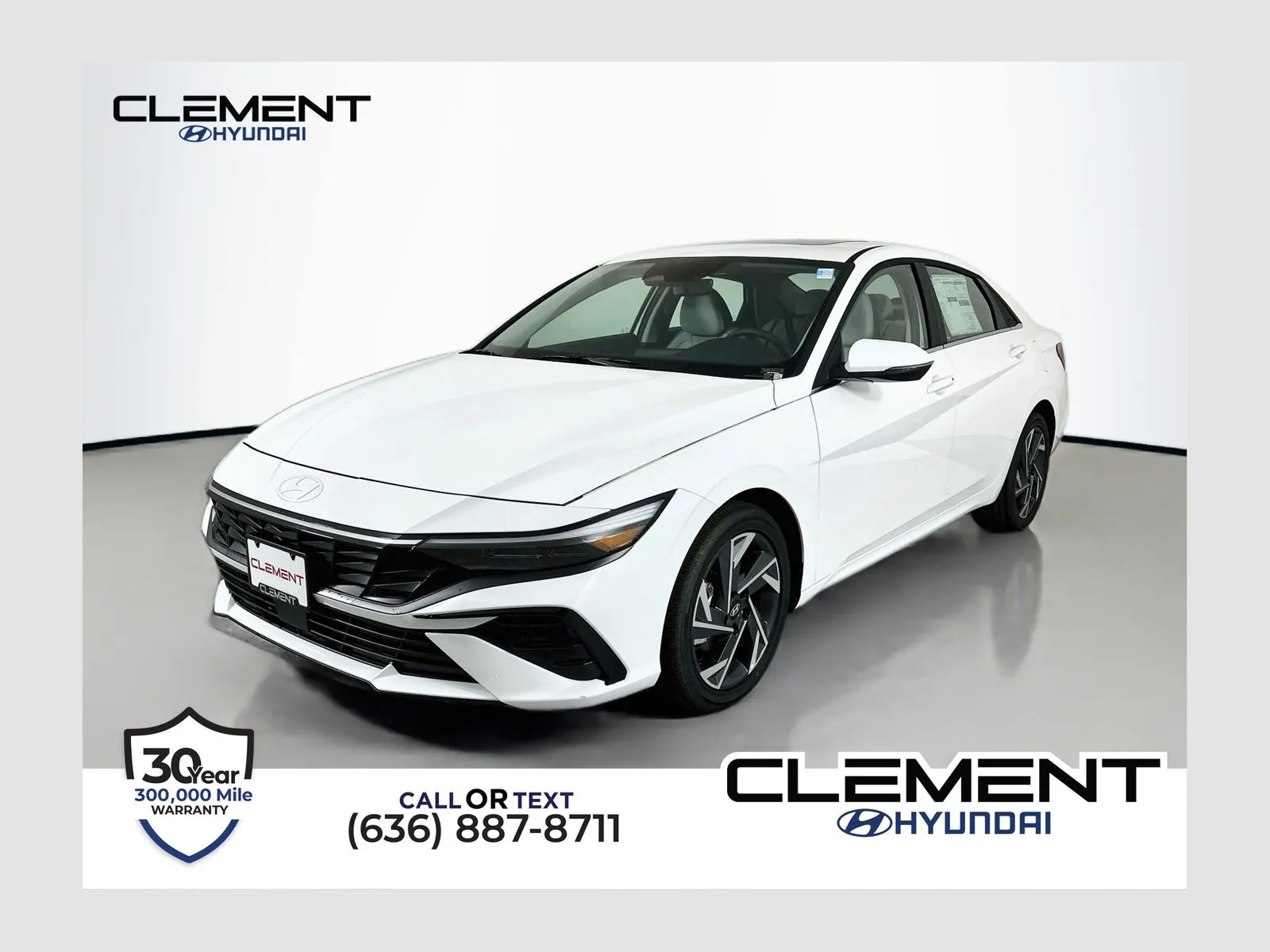 White 2026 Hyundai Elantra Limited for sale in Wentzville, MO
