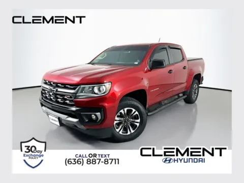 Red 2021 Chevrolet Colorado Z71 for sale in Wentzville, MO