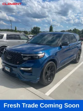 Blue 2021 Ford Explorer ST for sale in Wentzville, MO