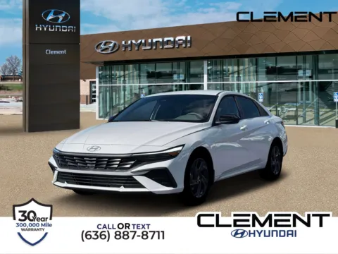 White 2026 Hyundai Elantra SEL Sport for sale in Wentzville, MO