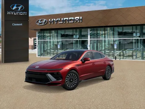 Red 2026 Hyundai Sonata Hybrid SEL for sale in Wentzville, MO