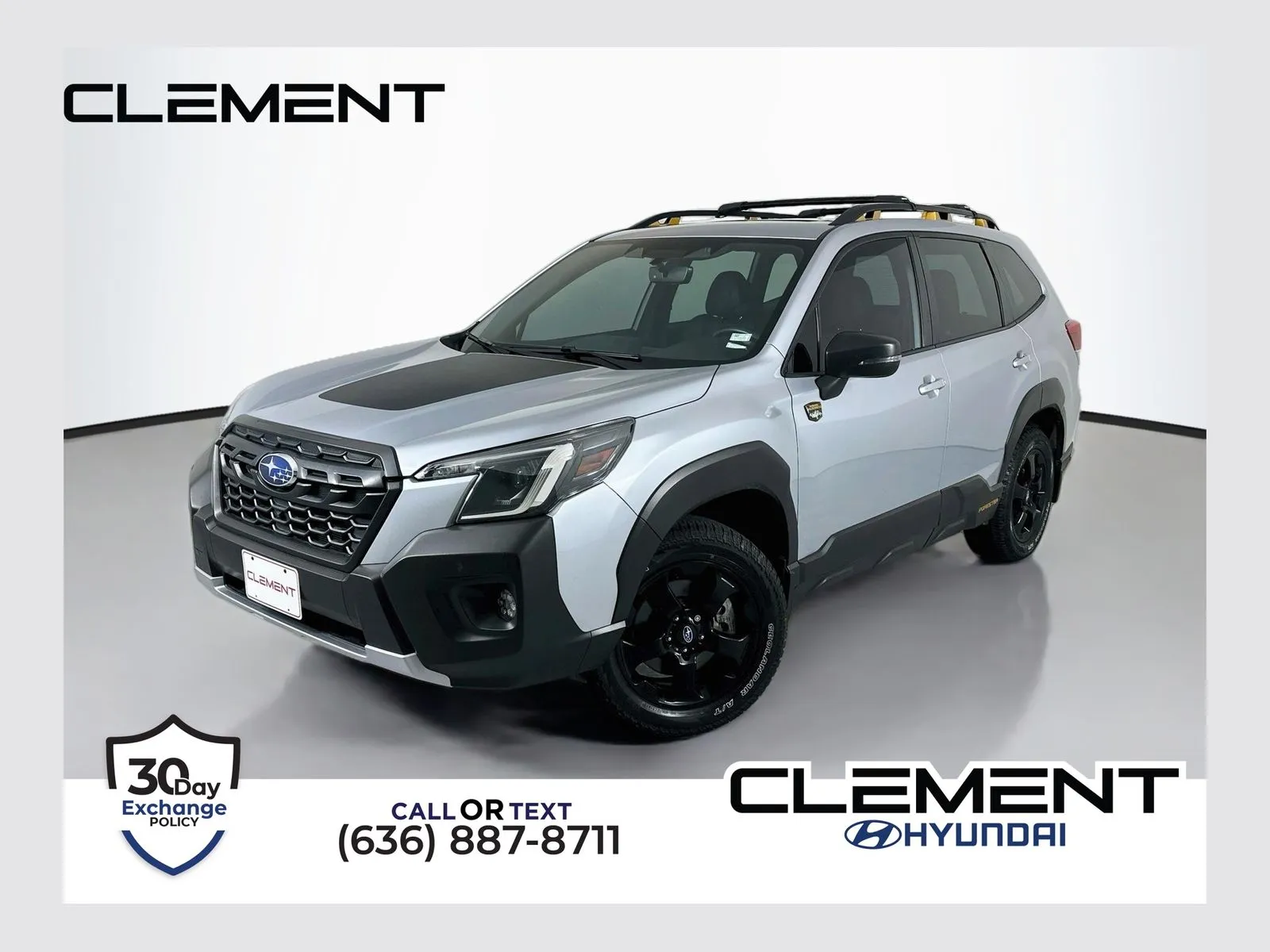 Silver 2023 Subaru Forester Wilderness for sale in Wentzville, MO