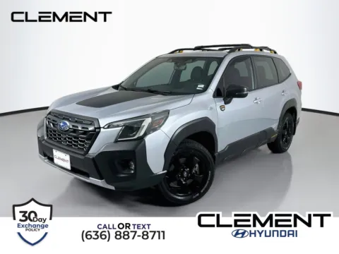 Silver 2023 Subaru Forester Wilderness for sale in Wentzville, MO