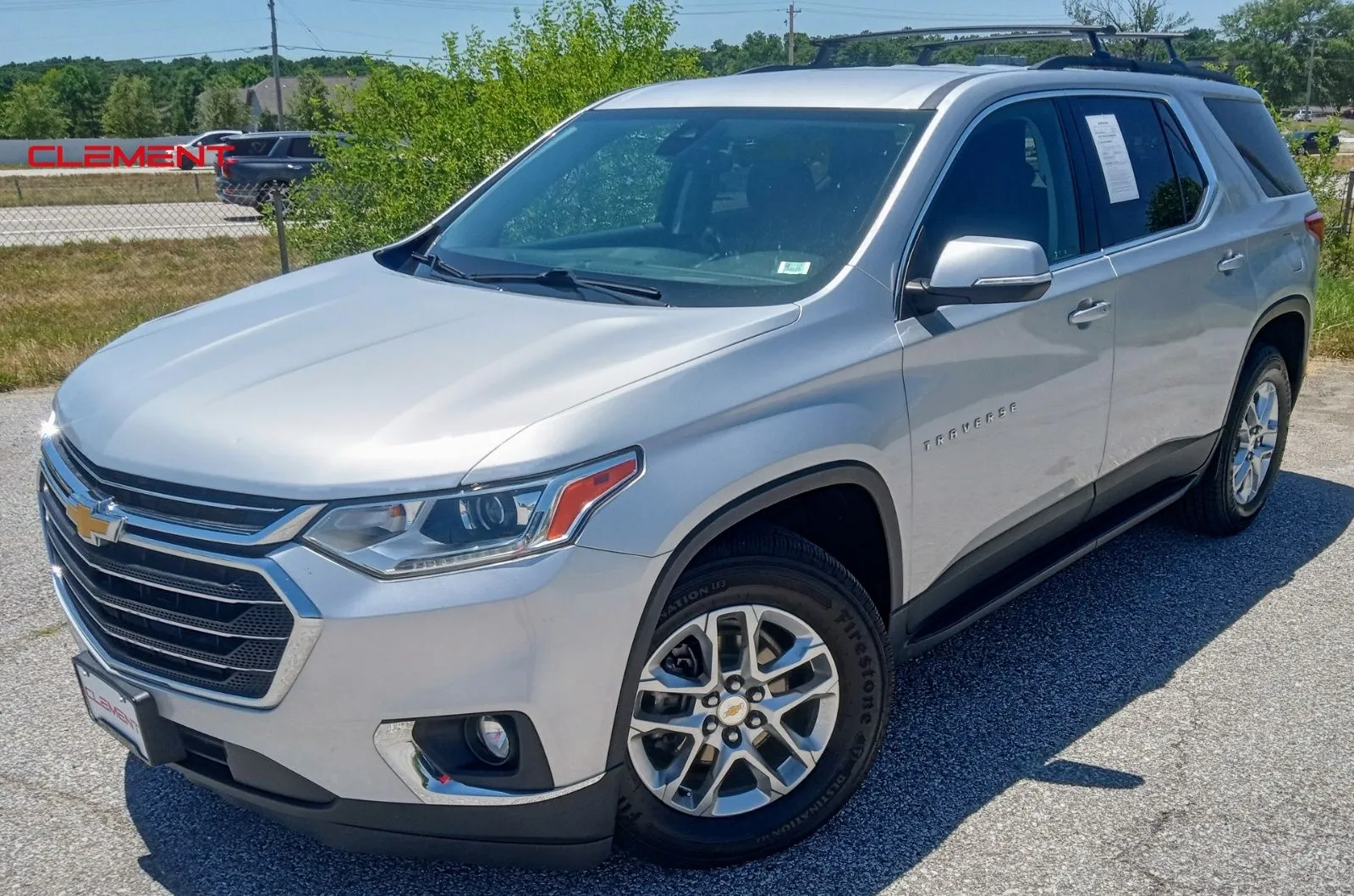 Silver 2021 Chevrolet Traverse LT for sale in Wentzville, MO