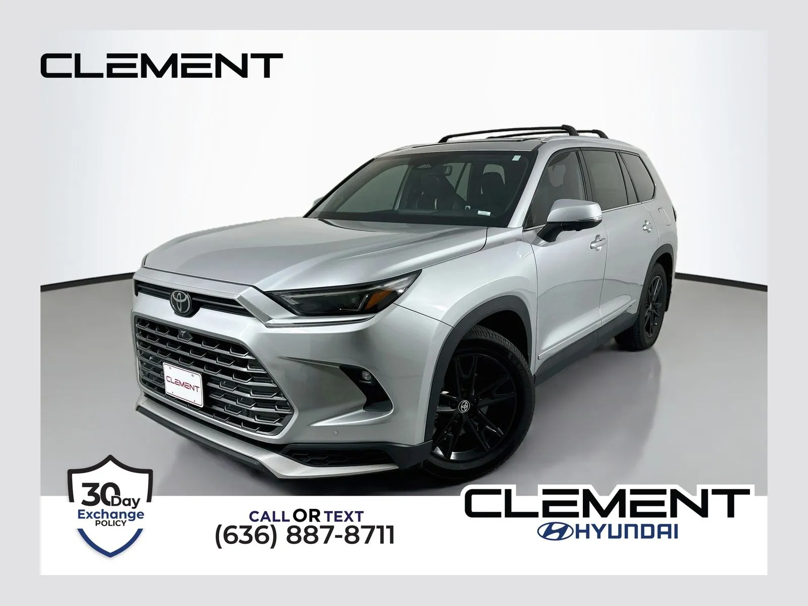 Silver 2024 Toyota Grand Highlander Hybrid MAX Platinum for sale in Wentzville, MO