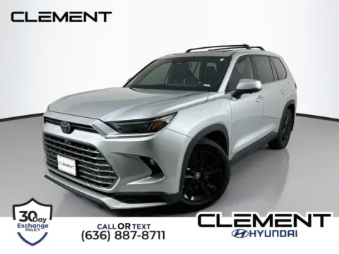 Silver 2024 Toyota Grand Highlander Hybrid MAX Platinum for sale in Wentzville, MO