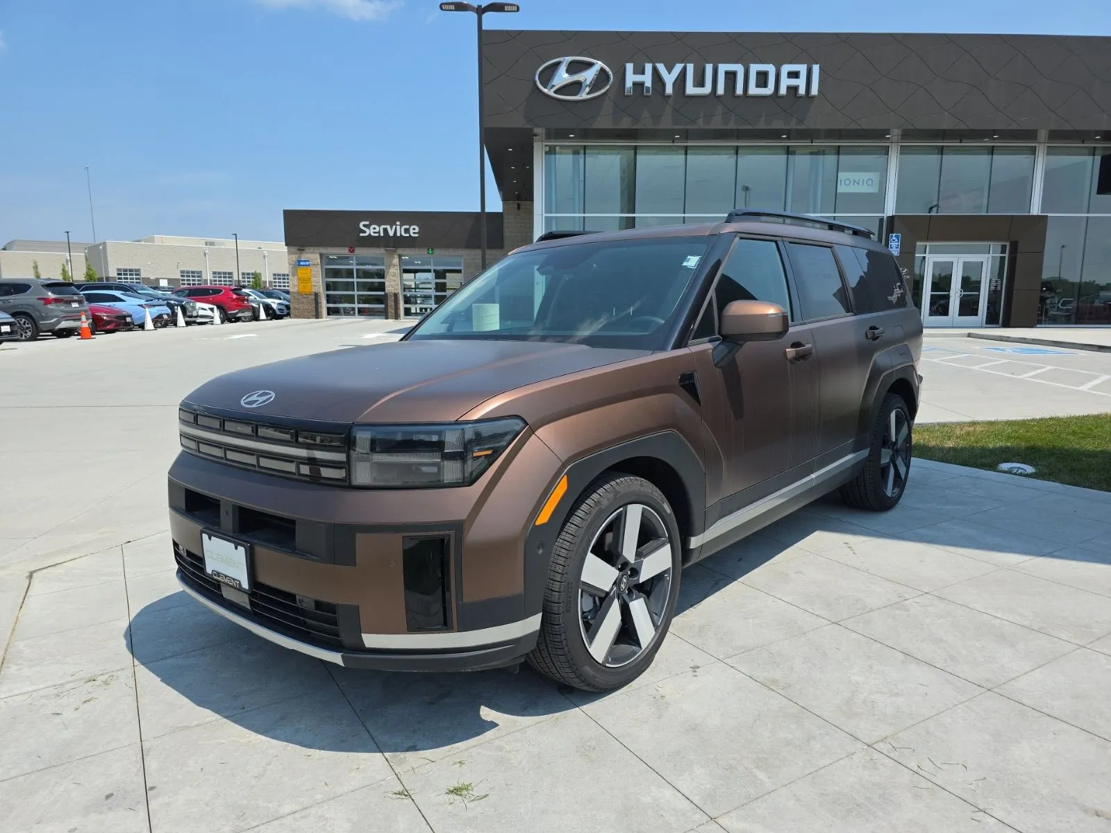 Brown 2024 Hyundai Santa Fe Limited for sale in Wentzville, MO