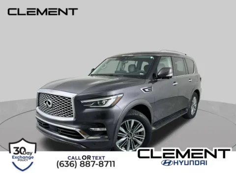 Gray 2024 INFINITI QX80 LUXE for sale in Wentzville, MO