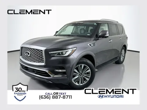 Gray 2024 INFINITI QX80 LUXE for sale in Wentzville, MO
