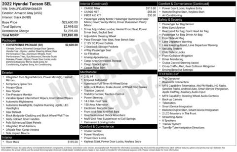 Photos of 2022 Hyundai Tucson SEL for sale in Wentzville, MO at Clement Hyundai