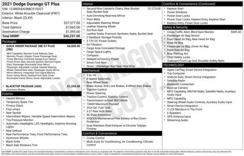 Photos of 2021 Dodge Durango GT Plus for sale in Wentzville, MO at Clement Hyundai