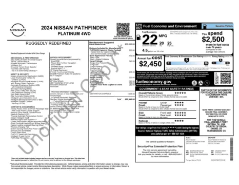 Photos of 2024 Nissan Pathfinder Platinum for sale in Wentzville, MO at Clement Hyundai