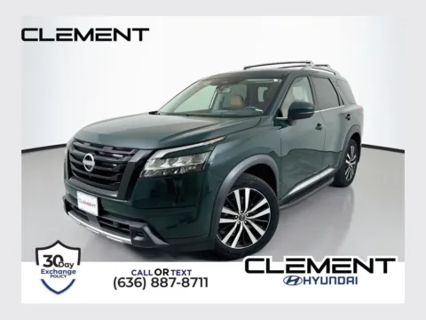 Green 2024 Nissan Pathfinder Platinum for sale in Wentzville, MO