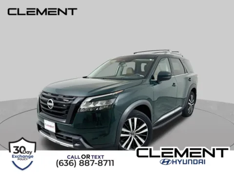 Green 2024 Nissan Pathfinder Platinum for sale in Wentzville, MO