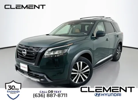 Green 2024 Nissan Pathfinder Platinum for sale in Wentzville, MO