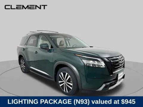Another view of 2024 Nissan Pathfinder Platinum for sale in Wentzville, MO at Clement Hyundai