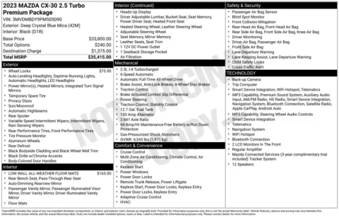 Photos of 2023 Mazda CX-30 2.5 Turbo Premium Package for sale in Wentzville, MO at Clement Hyundai