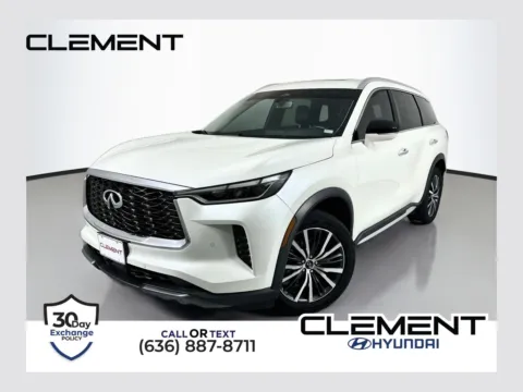 White 2023 INFINITI QX60 Sensory for sale in Wentzville, MO