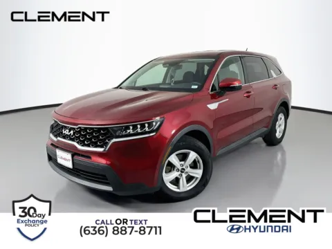 Red 2022 Kia Sorento LX for sale in Wentzville, MO