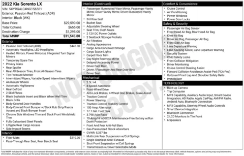 Photos of 2022 Kia Sorento LX for sale in Wentzville, MO at Clement Hyundai