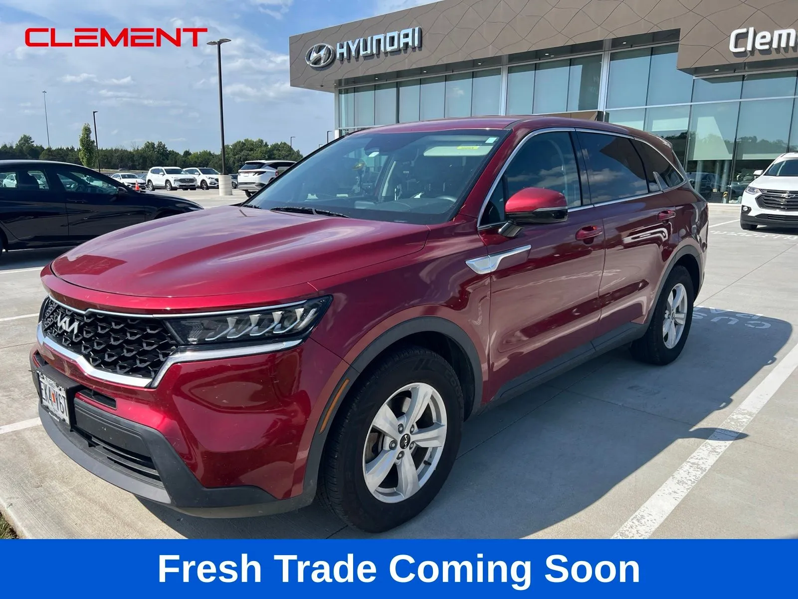 Red 2022 Kia Sorento LX for sale in Wentzville, MO