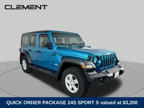 Another view of 2019 Jeep Wrangler Unlimited Sport S for sale in Wentzville, MO at Clement Hyundai
