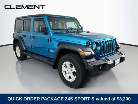 Another view of 2019 Jeep Wrangler Unlimited Sport S for sale in Wentzville, MO at Clement Hyundai