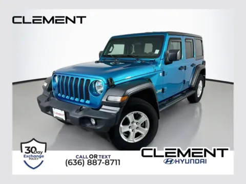 Green 2019 Jeep Wrangler Unlimited Sport S for sale in Wentzville, MO