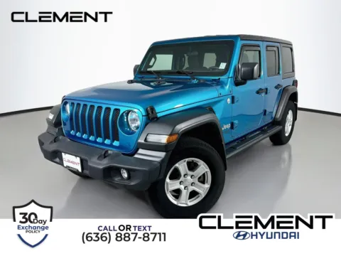 Green 2019 Jeep Wrangler Unlimited Sport S for sale in Wentzville, MO