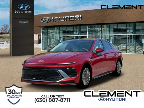 Red 2026 Hyundai Sonata Hybrid SEL for sale in Wentzville, MO