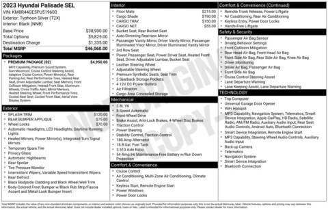 Photos of 2023 Hyundai Palisade SEL for sale in Wentzville, MO at Clement Hyundai