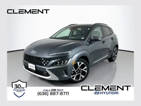 Gray 2022 Hyundai Kona Limited for sale in Wentzville, MO
