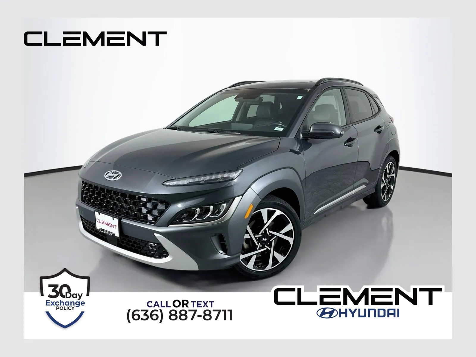 Gray 2022 Hyundai Kona Limited for sale in Wentzville, MO