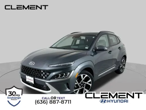 Gray 2022 Hyundai Kona Limited for sale in Wentzville, MO