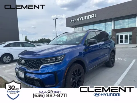 Blue 2021 Kia Sorento SX for sale in Wentzville, MO