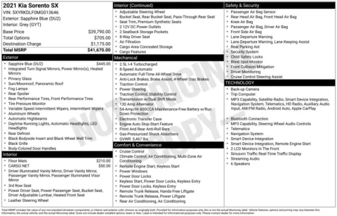 Photos of 2021 Kia Sorento SX for sale in Wentzville, MO at Clement Hyundai