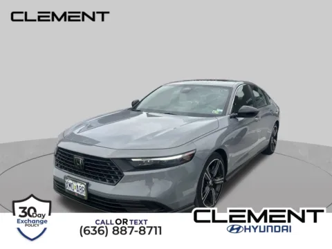 Gray 2024 Honda Accord Hybrid Sport for sale in Wentzville, MO