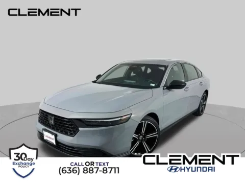 Gray 2024 Honda Accord Hybrid Sport for sale in Wentzville, MO