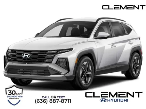 White 2026 Hyundai Tucson Hybrid SEL for sale in Wentzville, MO