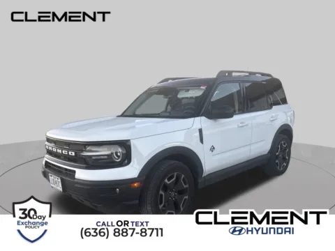 White 2022 Ford Bronco Sport Outer Banks for sale in Wentzville, MO
