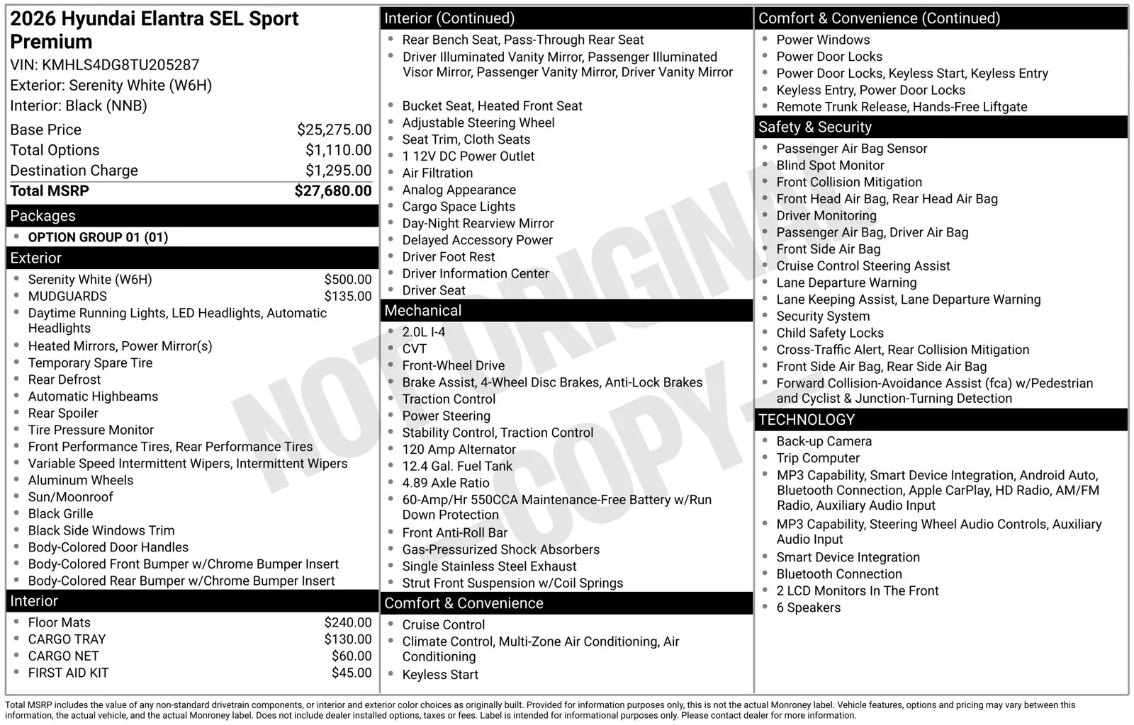 2026 Hyundai Elantra SEL - Photo 39