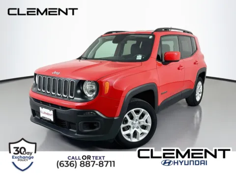 Red 2018 Jeep Renegade Latitude for sale in Wentzville, MO