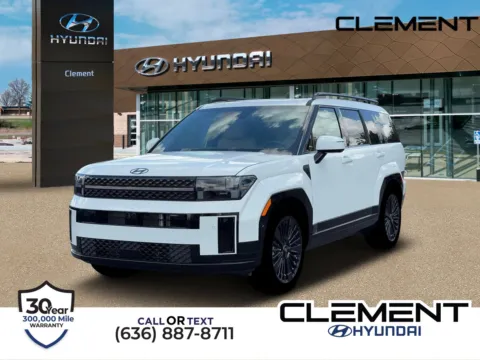 White 2026 Hyundai Santa Fe Hybrid Calligraphy for sale in Wentzville, MO