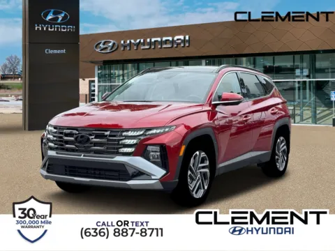 Red 2026 Hyundai Tucson Limited for sale in Wentzville, MO