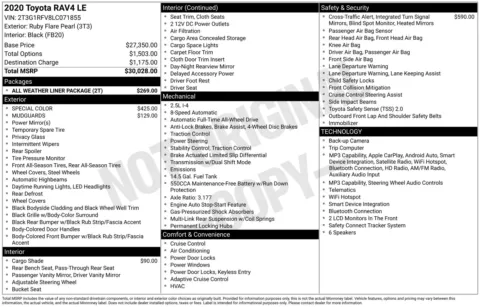 Photos of 2020 Toyota RAV4 LE for sale in Wentzville, MO at Clement Hyundai