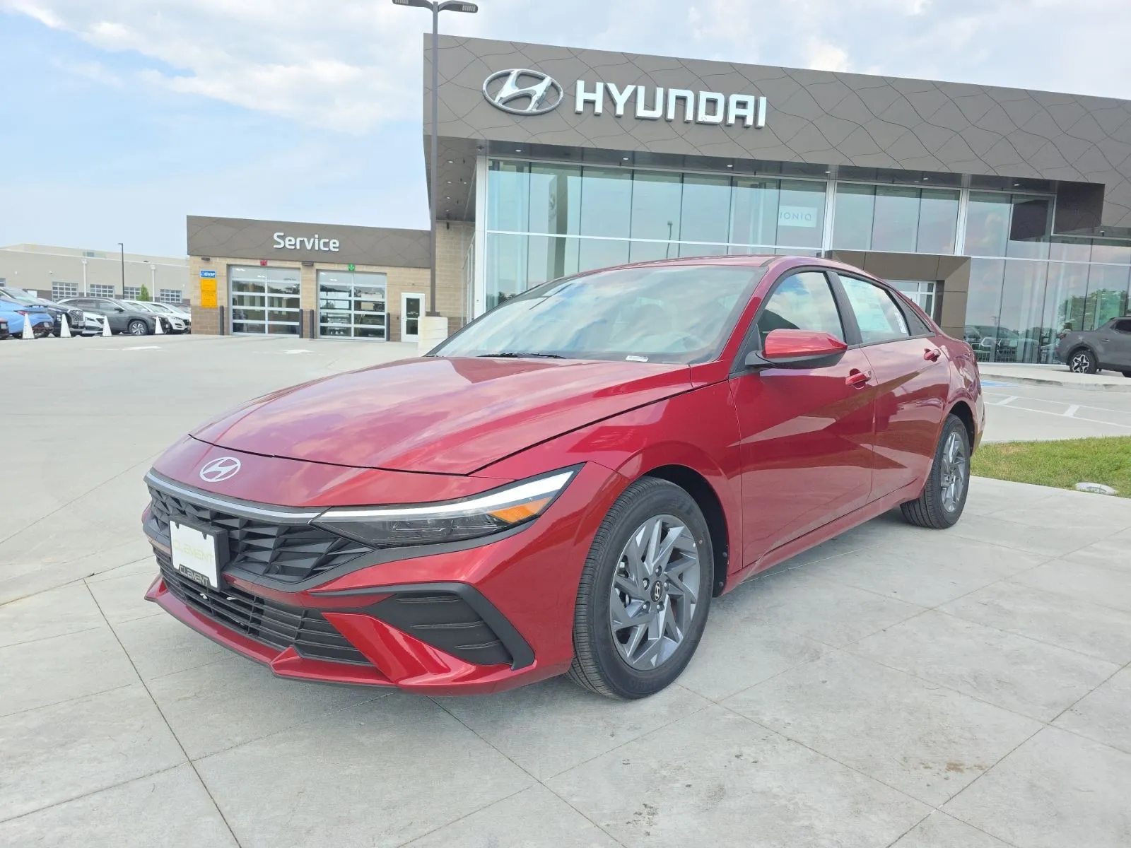 Red 2025 Hyundai Elantra Hybrid Blue for sale in Wentzville, MO